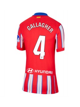 Zenske Futbalové oblečenie Atletico Madrid Conor Gallagher #4 2024-25 Krátky Rukáv - Domáci